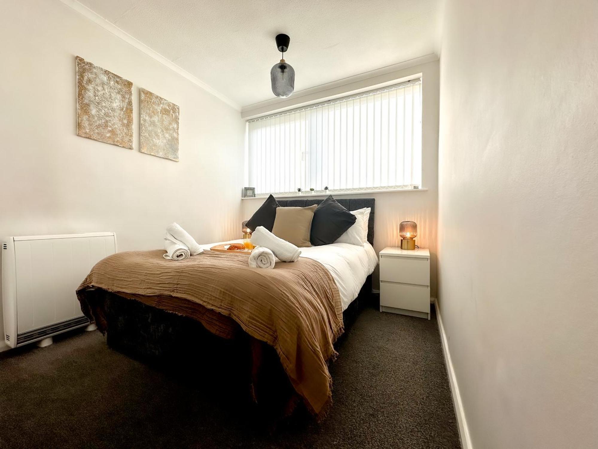 Contemporary And Cosy Birmingham Apartment- Free Parking & Wi-Fi 外观 照片