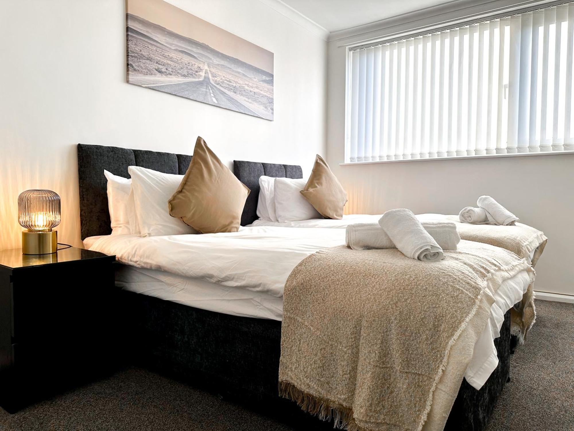 Contemporary And Cosy Birmingham Apartment- Free Parking & Wi-Fi 外观 照片